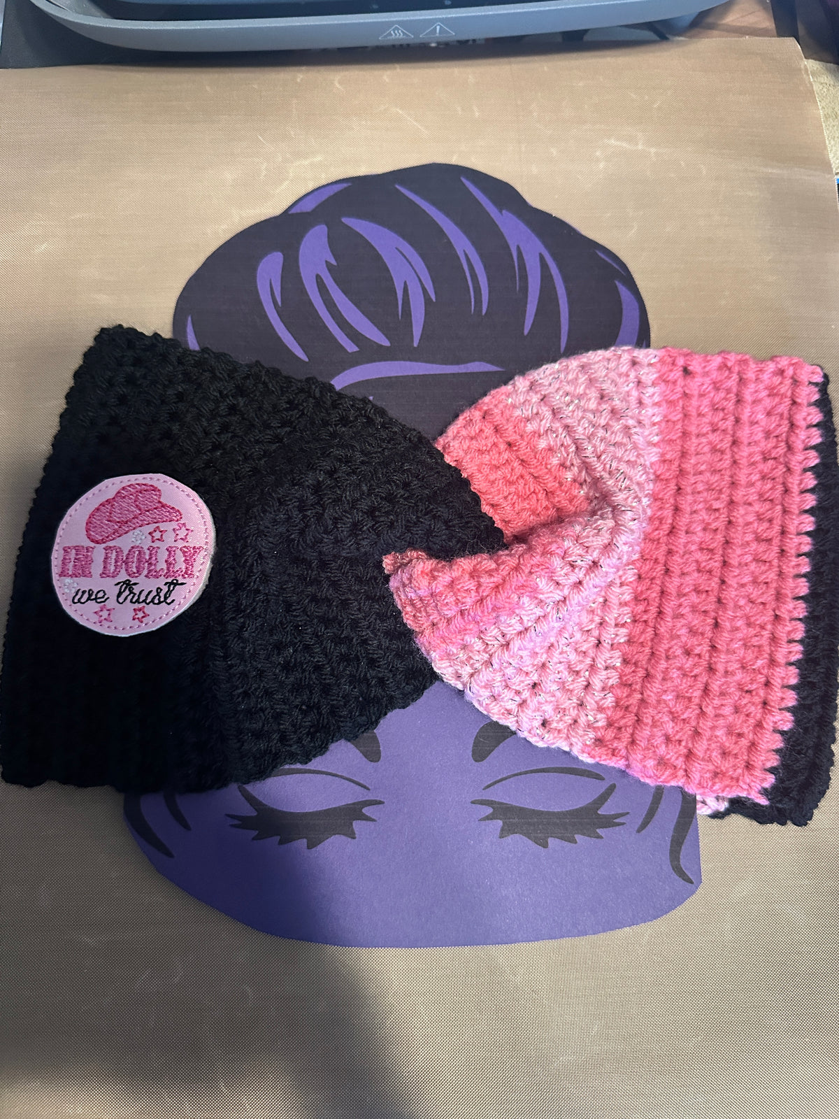 Handmade Crochet Twist Ear Warmer