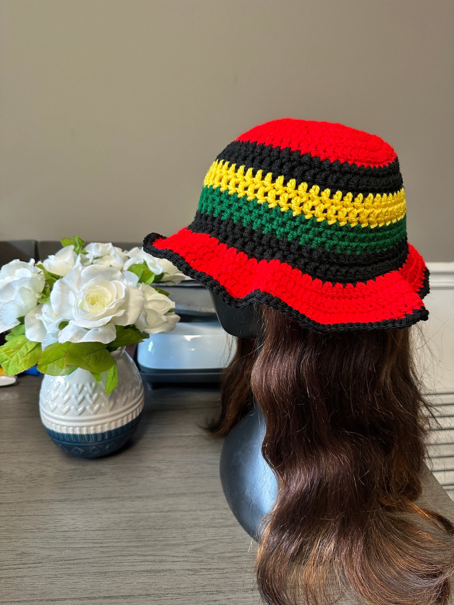 Juneteenth Wavy Bucket Hat