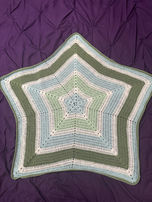 Handmade Star Baby Blanket
