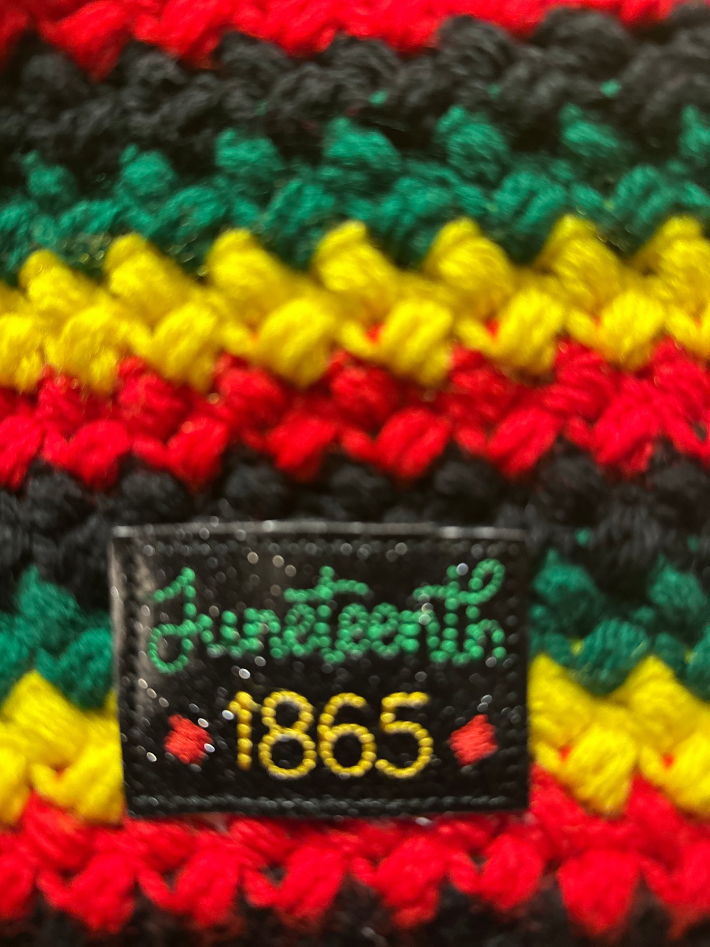 Juneteenth Crochet Book Sleeve