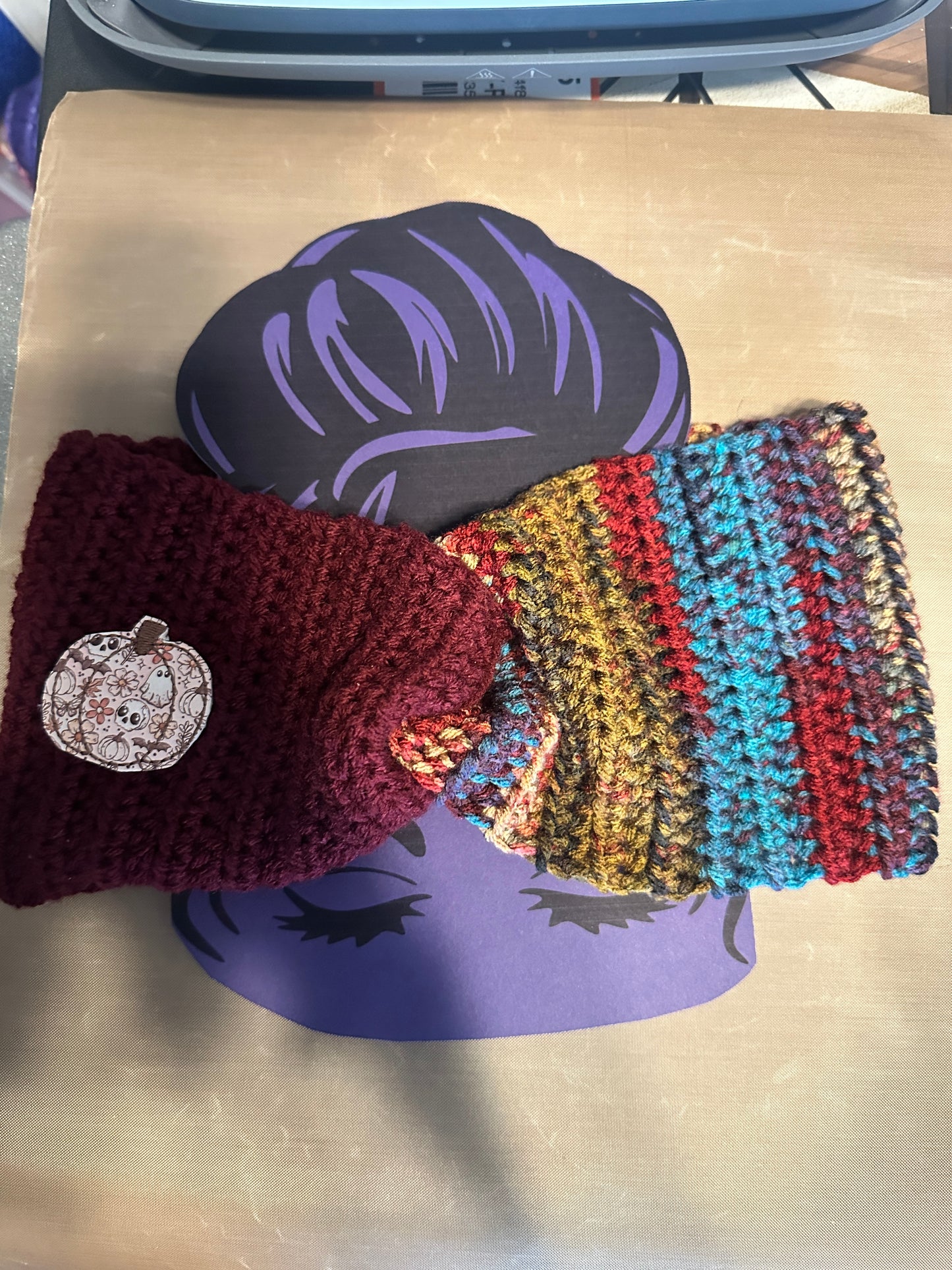 Handmade Crochet Twist Ear Warmer