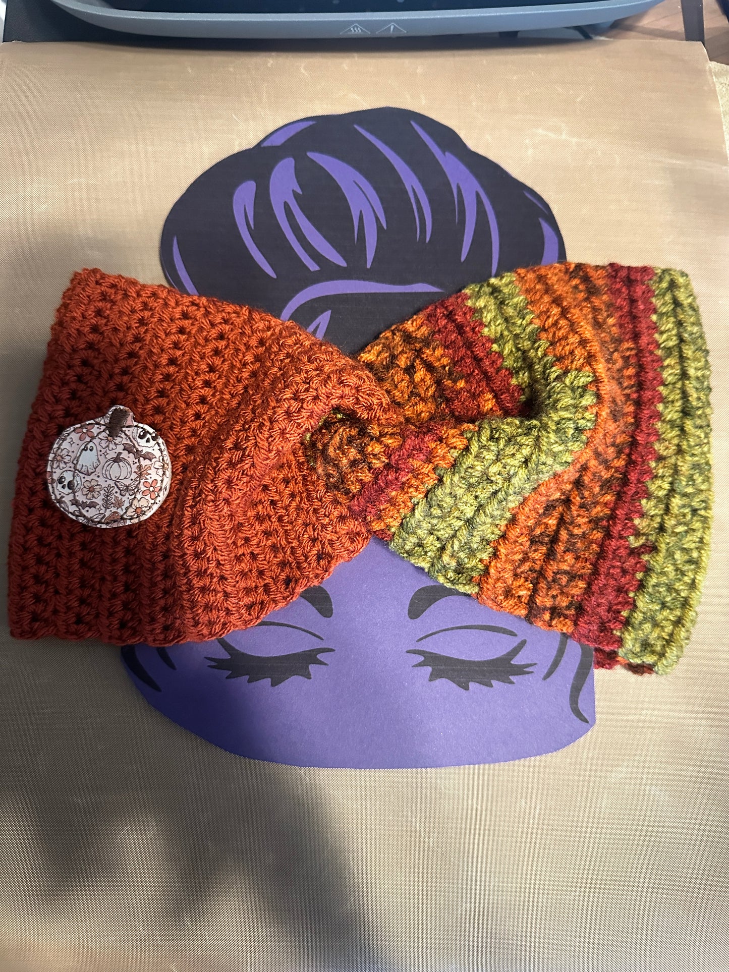 Handmade Crochet Twist Ear Warmer