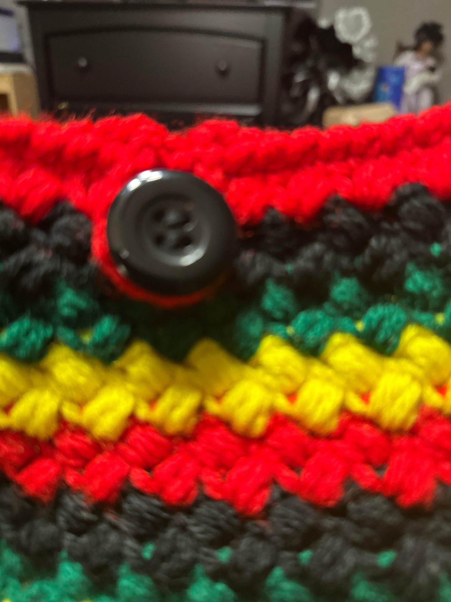 Juneteenth Crochet Book Sleeve