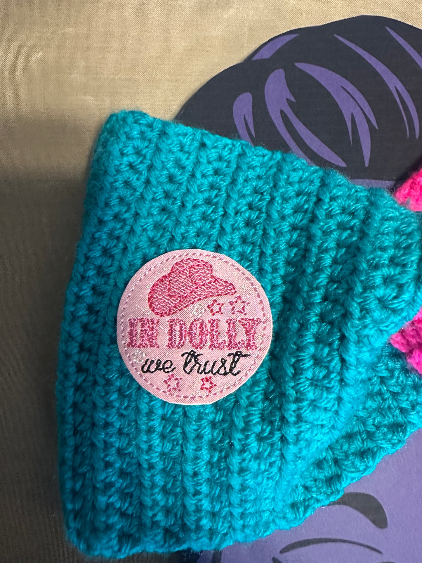 Handmade Crochet Twist Ear Warmer