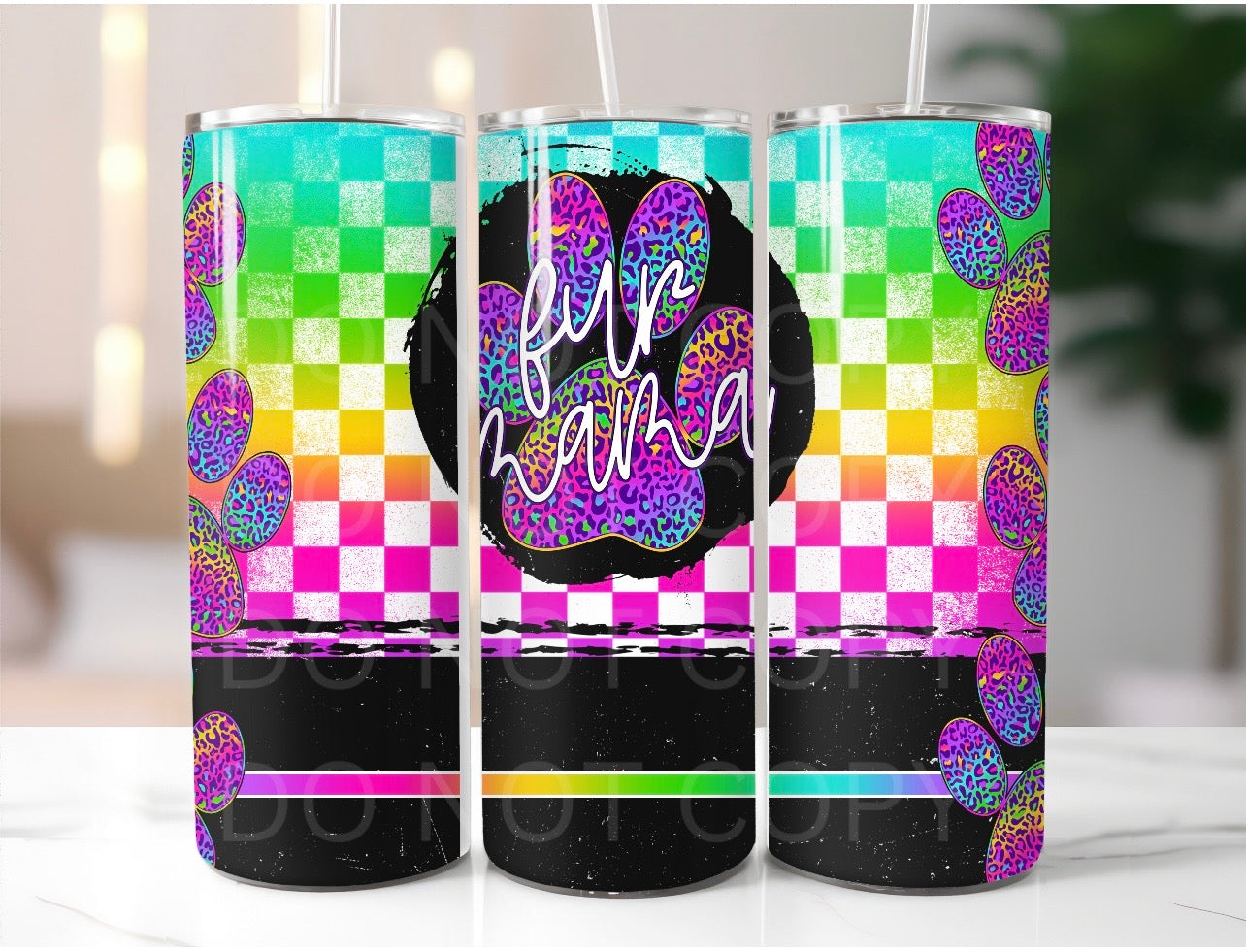 Fur Mama Vibes Tumbler