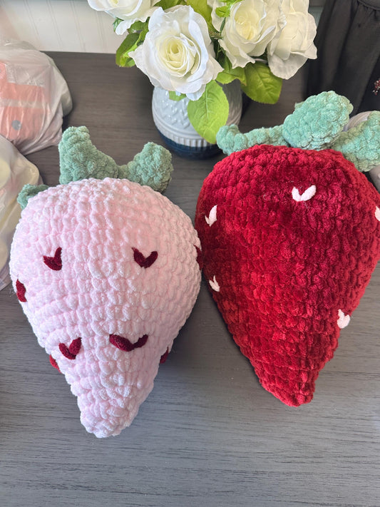 Small Strawberry Pillow